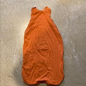 Orange Striped Kids Pajamas Sleep Sack